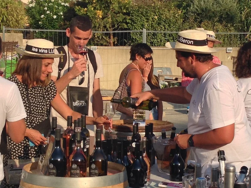 Provence Lourmarin Rent-Our-Home markets wine